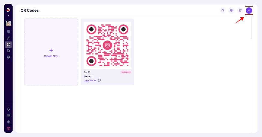 add new qr code