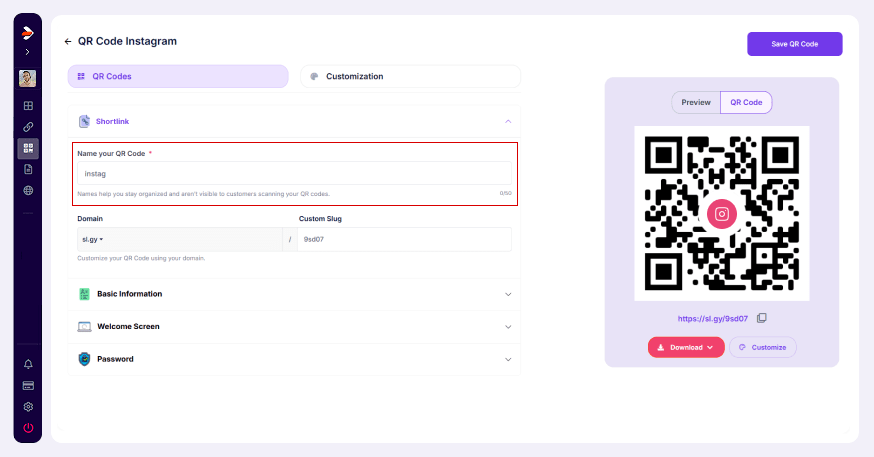 edit destination url