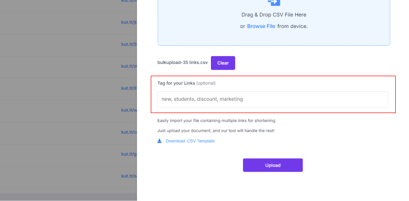 bulk upload tags